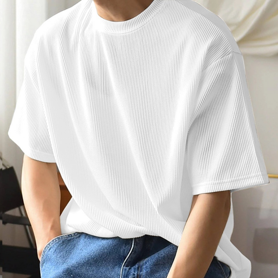 exclusive  White  Plain T-Shirt - BUYZ.IN | Trendsetter Men's wear
