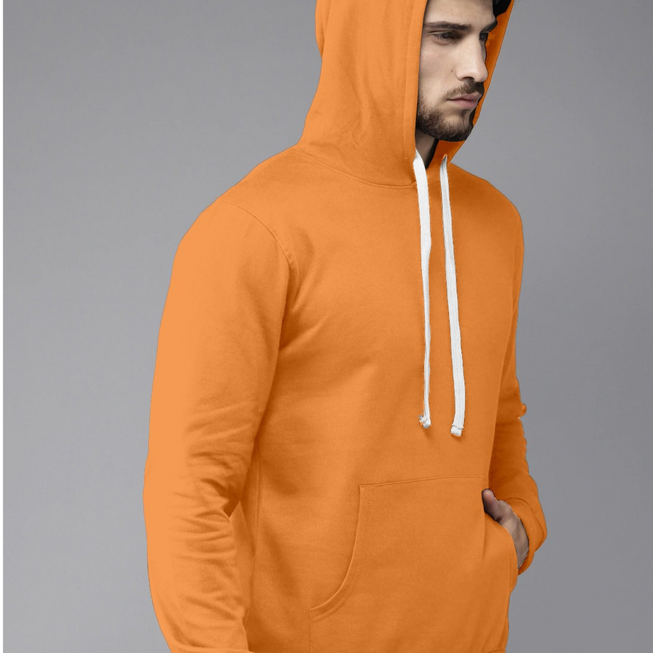 Orange Colour High Quality Premium Hoodie For Men - BUYZ.IN | Trendsetter Men's wear