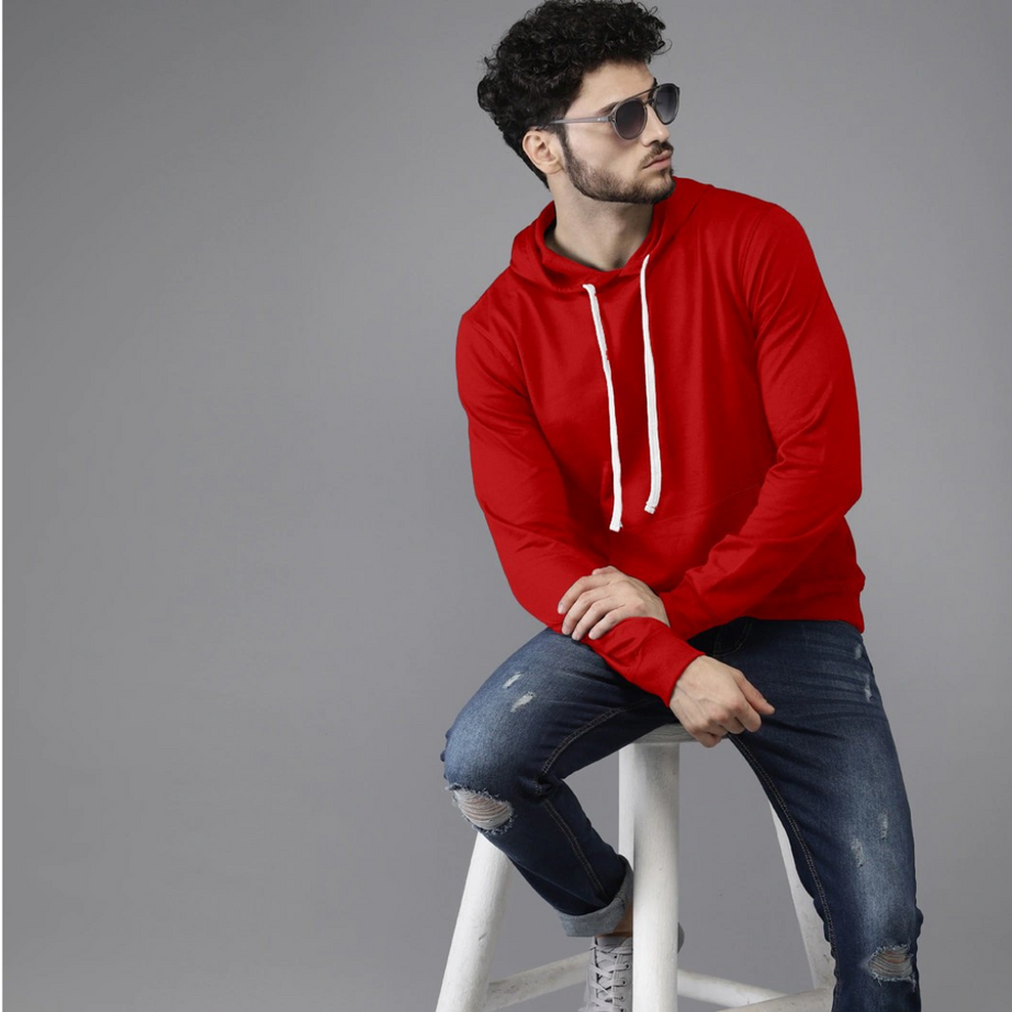 Red Colour High Quality Premium Hoodie For Men - BUYZ.IN | Trendsetter Men's wear