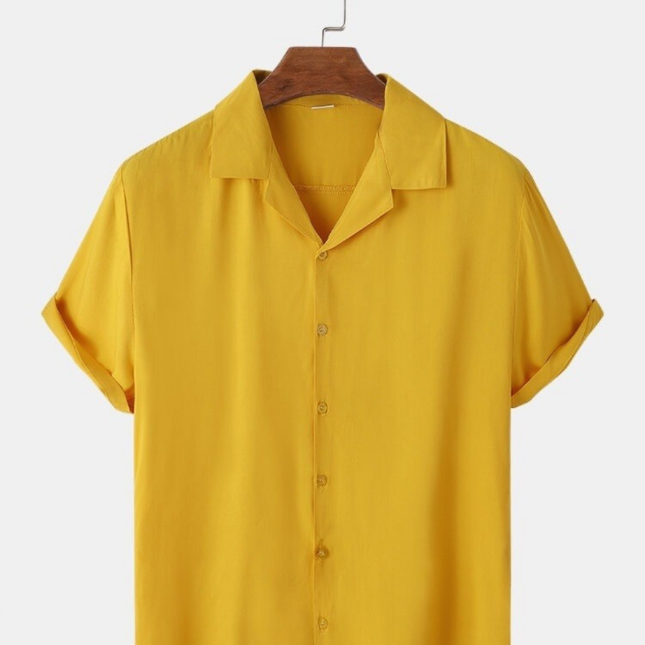 Musterd Colour Men's Casual Wear Cotton Blend Plain Shirt - BUYZ.IN | Trendsetter Men's wear