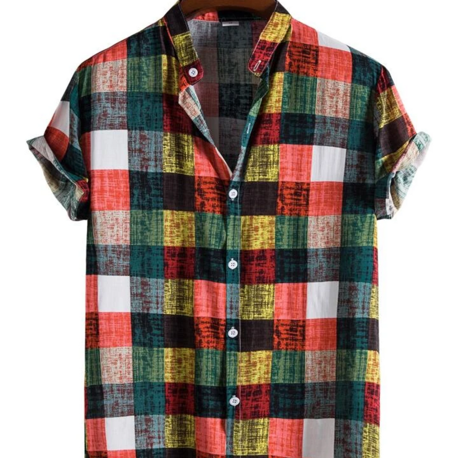 Blocks Patten Casual Cotton Shirt For Men - BUYZ.IN | Trendsetter Men's wear