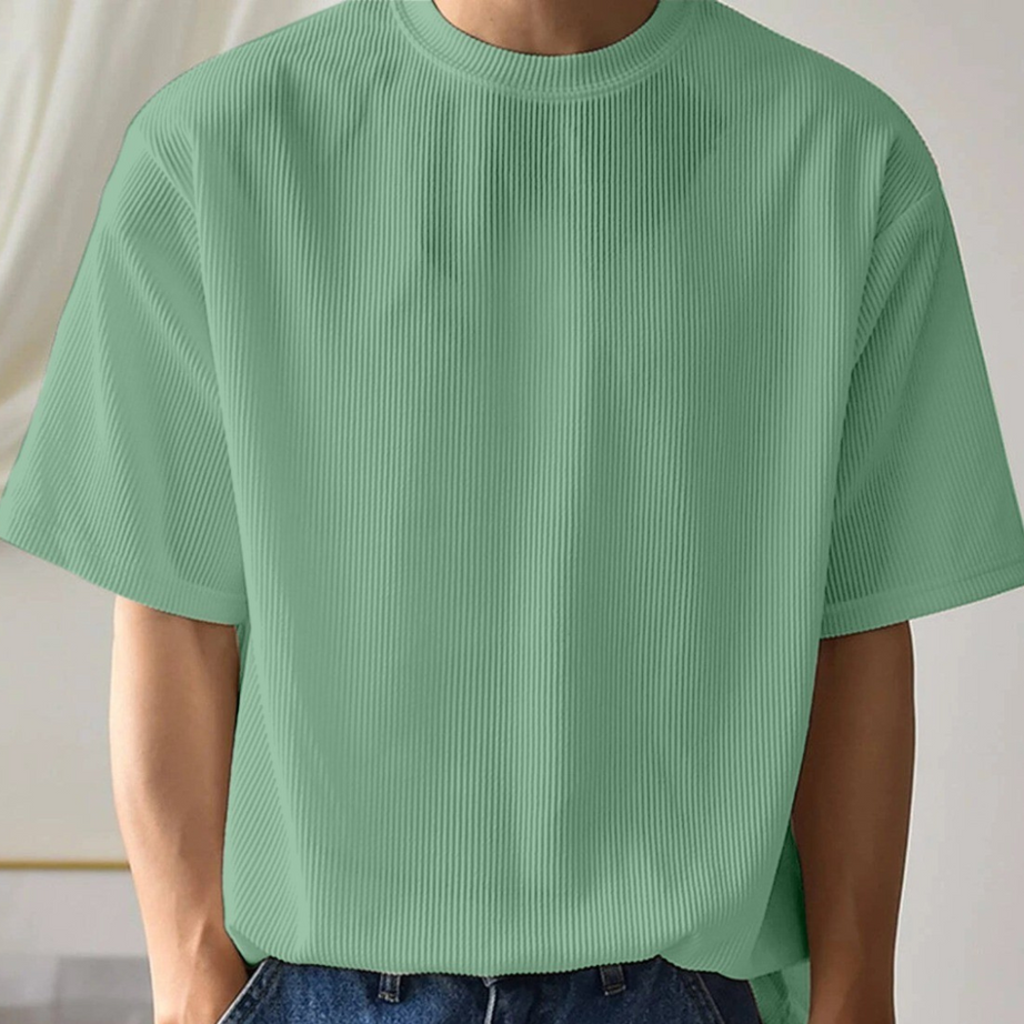 Pista Regular Fit Crew-Neck T-Shirt with Short Sleeves - BUYZ.IN | Trendsetter Men's wear