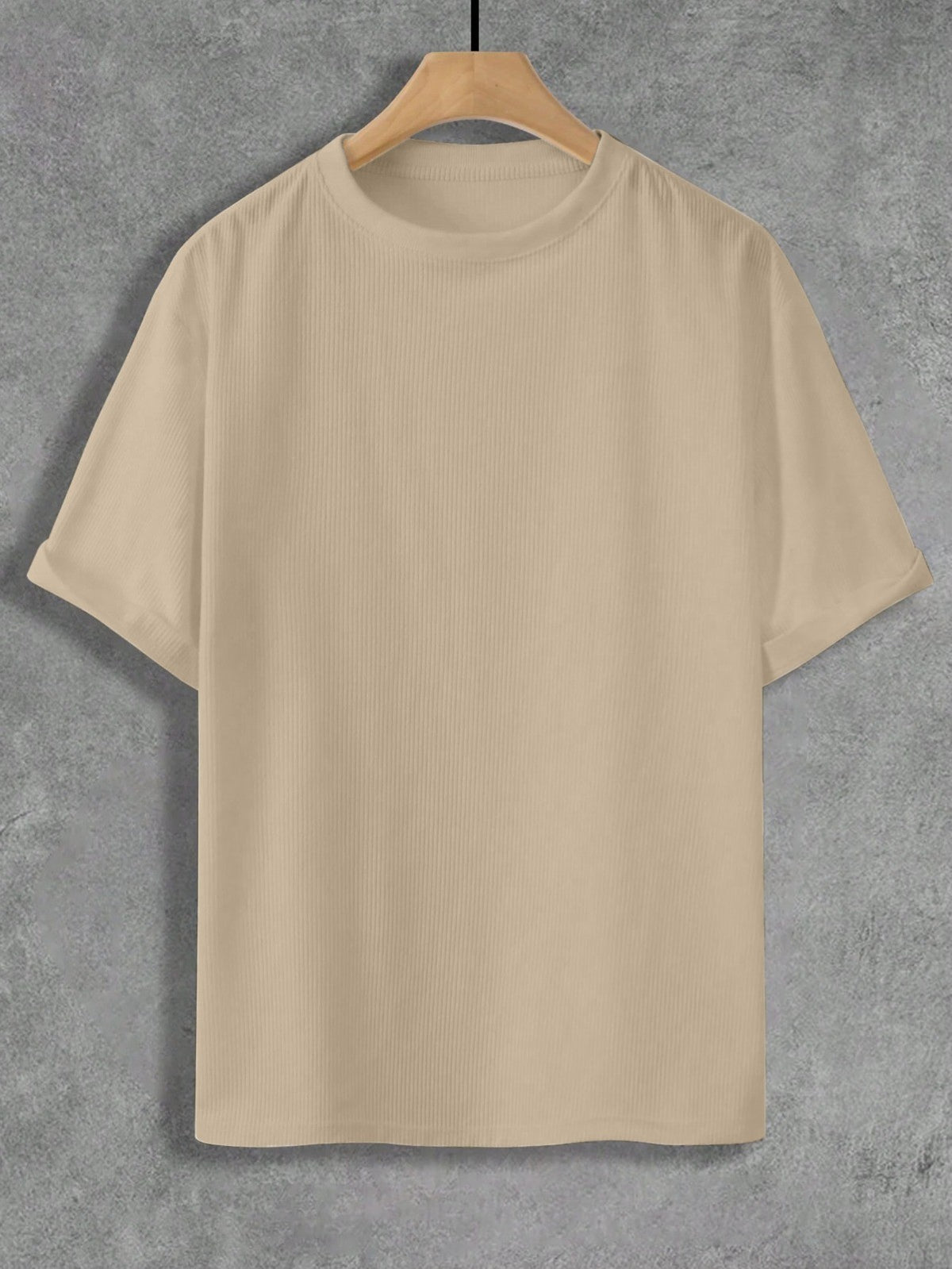Stylist Cream Plain T shirt - BUYZ.IN | Trendsetter Men's wear